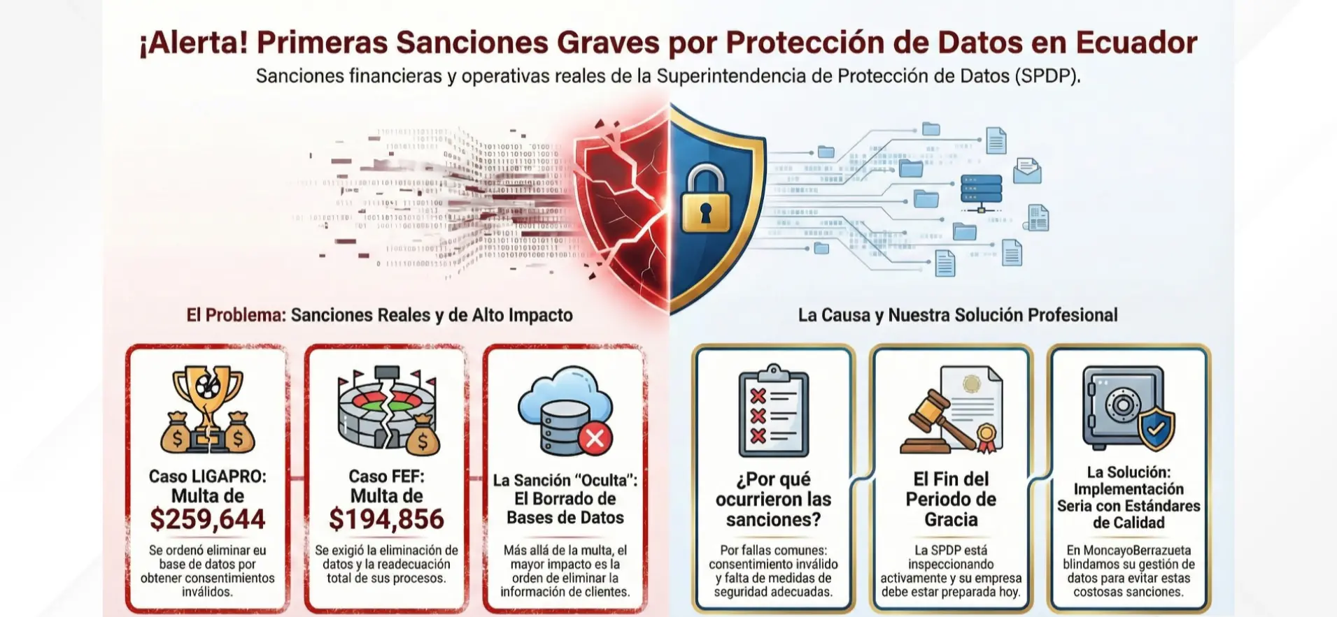 Primeras Sanciones Graves de la SPDP